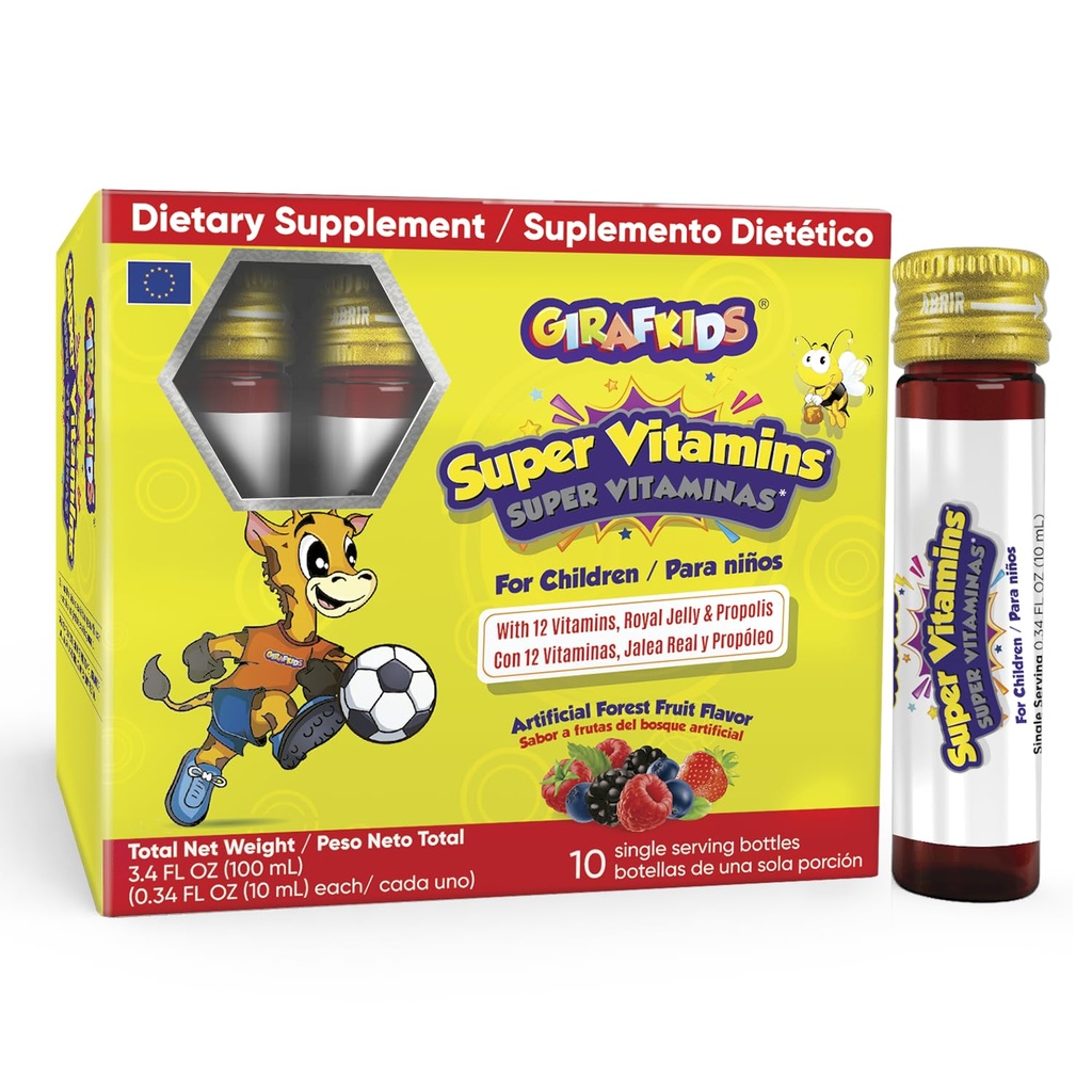 GirafKids Super Vitamini za otroke Starost 4+ 