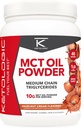 Ketologic MCT Oil Powder Hazelnut Cream (1 LB) – Keto Coffee Creamer & Energy Support – 41 Servis srednje verižnih trigliceridov za fokus in gorivo