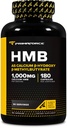 Primaforce HMB (Beta-Hydroxy beta-metilbutirat) 1000 mg, 180 kapsul (500 mg na kapsulo) - Gluten prosti in ne-GMO dodatek