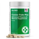 Hišni ljubljenček MD - pasji zavihki Plus 365 število - napredni multivitamini za pse - naravni dnevni vitamin in mineralna prehrana dodatek - jetra arome žvečljive tablete