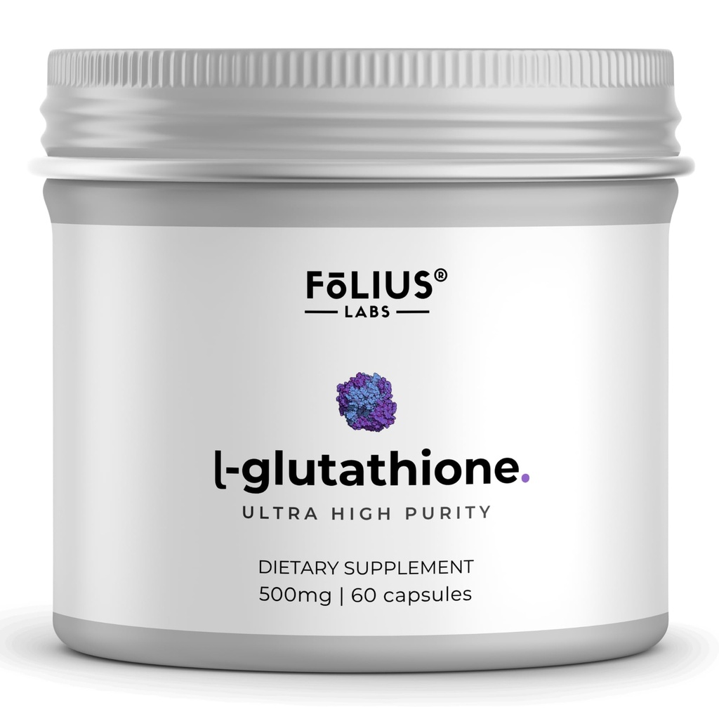 Ultra visoka jakost L-glutation 98% doplačilo za Glowing kože - Kolagen dopolnila za ženske in moške - 500 mg koncentrirana formula, Zmanjšani L-glutatione dodatek - 60 kapsul
