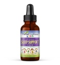 Otroški Sleep Support Liquid Extract - Naravni otroci Rastlinski temelji Zeliščni Sleep Aid, s kamilico, Guava Leaf - 1oz Liquid Extract - Zeliščna dobrota (1 enota)