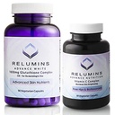 Relumini Advanced White Set - 1650mg Glutatione Complex (90 kapsul) in Advanced Vitamin C z Rose HIPS in Bioflavonoidi (60 kapsul)