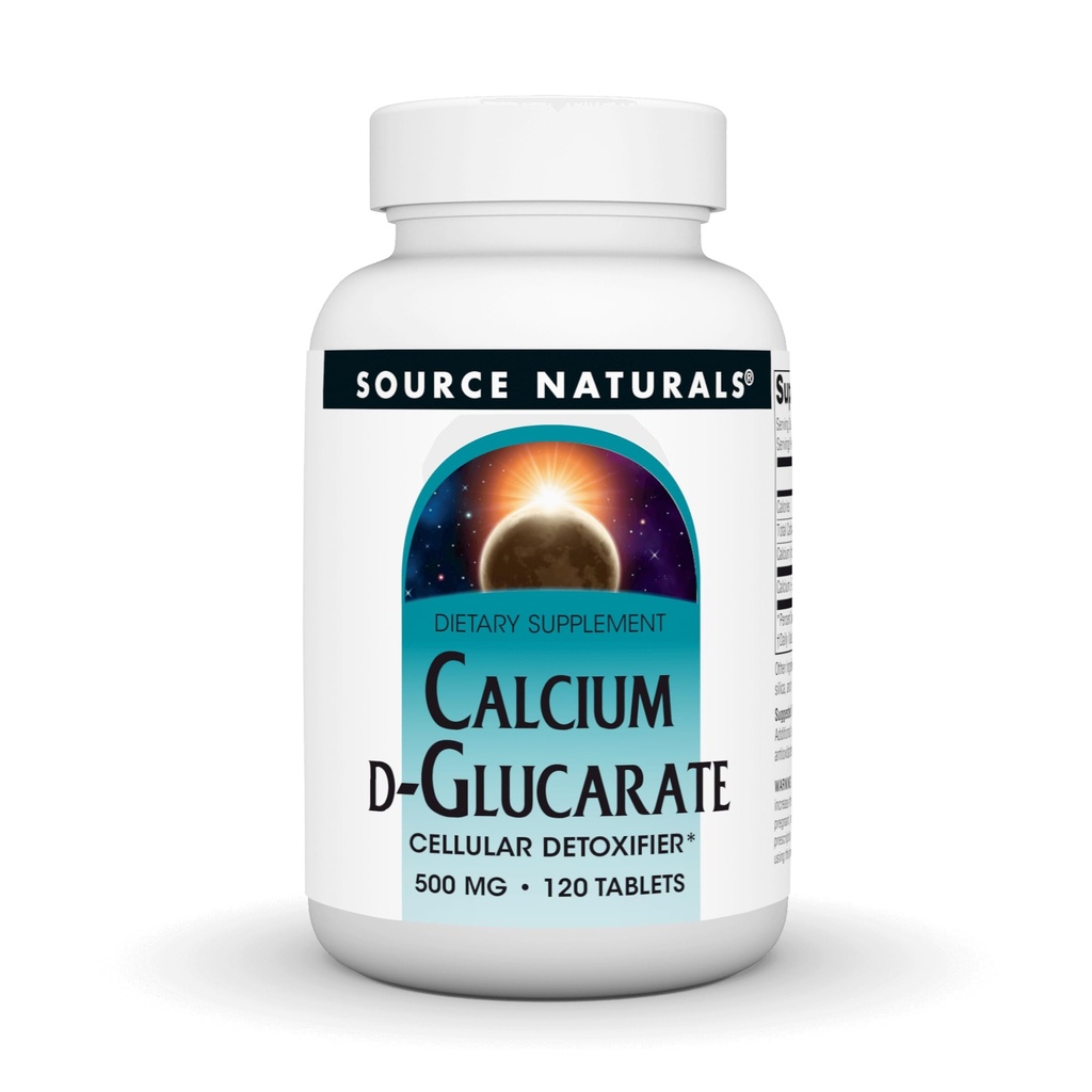 Naravni viri – kalcijev D-glukarat, 500 mg
