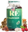 Super gobe Gumies I Sugar Free Organic Daily I Chaga Cordyceps Lions Mane Maitake Shiitake Turčija Tail Reishi 