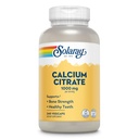 Solaray kalcijev citrat 1000mg - kelirani kalcij dodatek - podpira kosti moč in zdrave zobe - enostaven za prehranjevanje - 60-dnevni garancije, Vegan - 60 Serving, 240 VegCaps