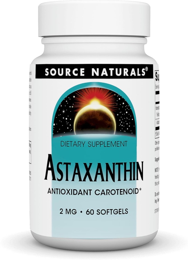 VIR NARAVNIH Astaksantin 2 Mg Soft Gel, 60 Število