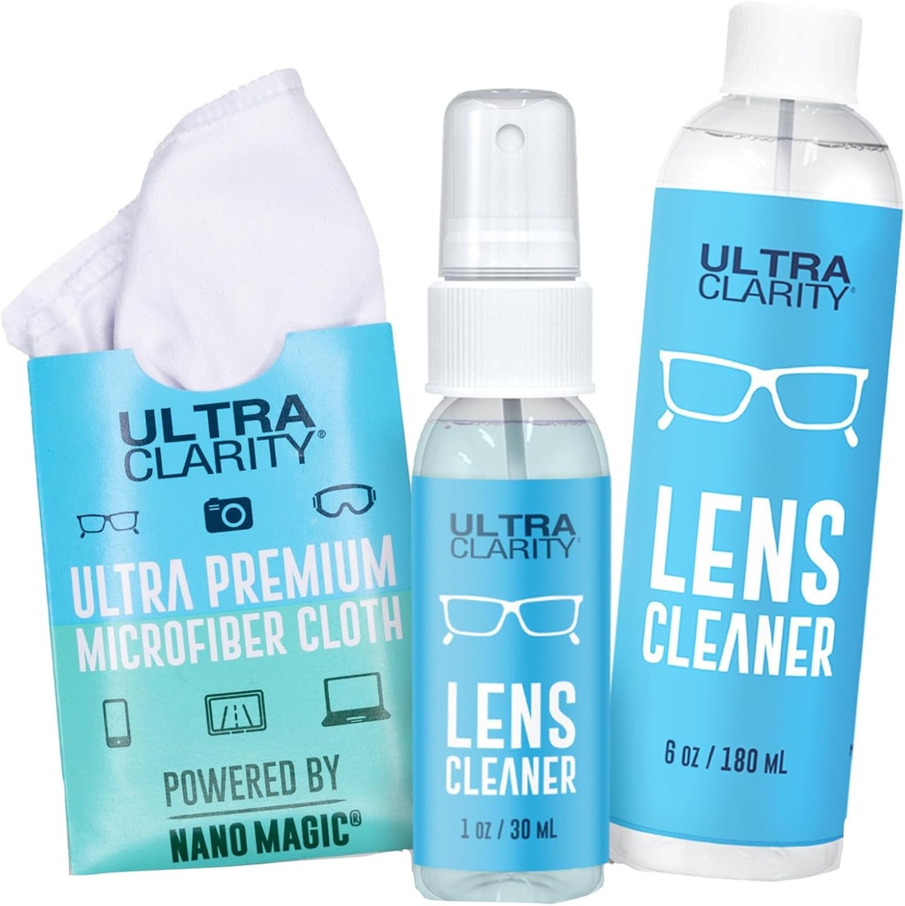 Nano Magic očala objektivi Čiščenje Spray 7oz Vrednost paket 
