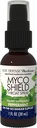 Host Defense MycoShield Throat Spray - Immune Health Support - prehranska goba dodatek s Chaga, Reishi, Turčija Tail & More - On-The-Go Immune Support - Peppermint, 1 fl oz (71 Služabniki)*