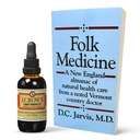 J.CROW'S® Lugol's 2% jodin Solution & 'Folk Medicine' Book Bundele: Essential Jodine Formulacija Od 1829 Paired with a New England Almanah of Natural Health Care Znanje