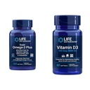 Life Extension Super Omega-3 Plus EPA/DHA ribje olje, sezam Lignans in vitamin D3 125 μg (5000 i.e.), zdravje kosti, sposobnost možganov