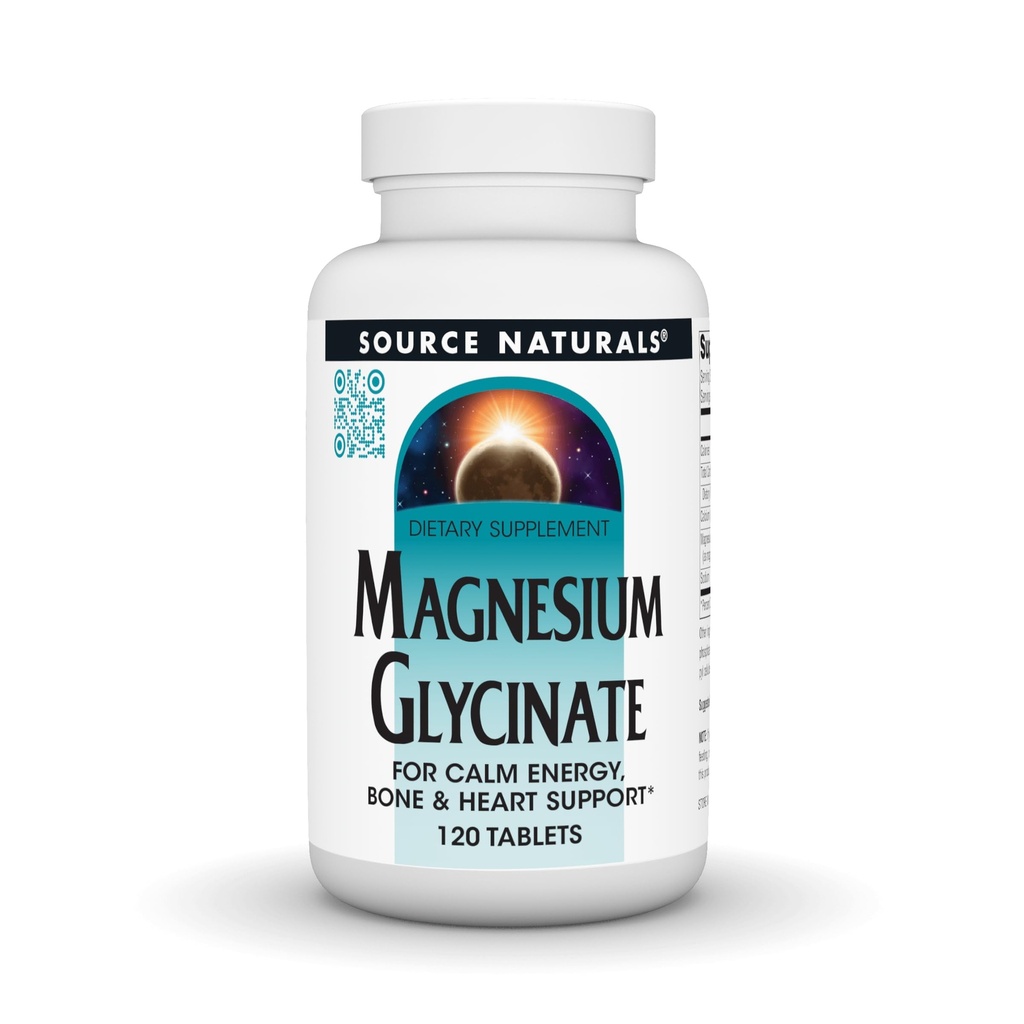 Vir Naturals Magnezijev glicinat, keliran za visoko absorpcijo 