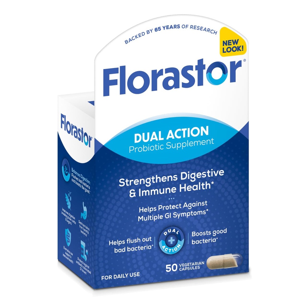 Florastor® Probiotični dodatek za dvojno delovanje