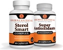 Niacin – Beta sitosterol – Policosanol – Rastlinski steroli – Česen – Kajenski dodatek Plus Super antioksidant Dodatek - Goji Berry, Acai Berry, Mangosteen, Resveratrol, Granatno jabolko & Noni