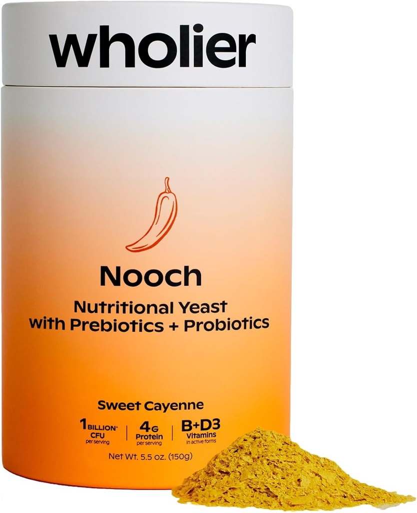 welier Nutritional Yeast kosmiči s prebiotiki in probiotiki za Gut Health. Metilkobalamin Vitamin B12 & Vitamin D3. Vegansko Cheesy Seasing. (5.3 oz.) (BBQ Flavor)
