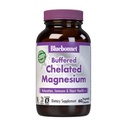 Bluebonnet Nutrition Albion bufered kelirani magnezij 200 mg, magnezijev oksid, Stress Relief, Vegan, Non GSO, Gluten Free, Soy Free, mleko brez, Košir, 60 Zelenjavne kapsule, 1 mesec dobave