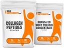 Kolagenski peptidi 1kg + koncentrat sirotkinih beljakovin iz hranilnega trsa 1kg