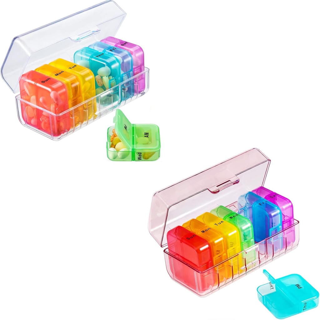 Organizator tablet 2 krat na dan