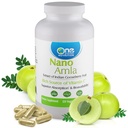 One Planet Nutrition Nano Amla 500 mg Veggie kapsule (120 Serving), Amla Fruit Extract, z visoko vsebnostjo vitamina C za proizvodnjo kolagena in imuno podporo, Non-GMO, Vegan, Gluten-free