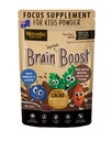 Focus Supplement for Kids Brain Boost - Omega-3 DHA Flaxseed Natural Focus & Pozor Dodatek za otroke s pozornostjo izziv podpora Otroci Focus Vitamini 3.52oz (100g)
