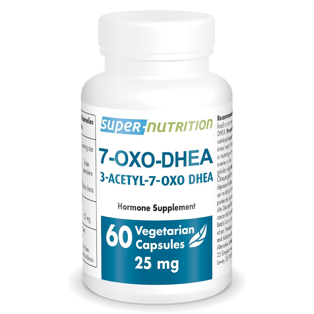 Superpametni 7-OXO DHEA 25 mg - napredni DHEA metabolit dodatek 