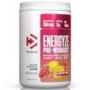 Dymatize Energyze Pre Workout Prašek za moške in ženske, Jagodna limonada, 150mg kofein, 5g BCAA, Performance Mešanica L-teanina, L-tirozina, L-citrulina, brez sladkorja (30 strežb)