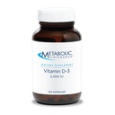 Presnovno vzdrževanje Vitamin D-3 2000 i.e. - Vrhunska absorpcija D3 z vitaminom C - kostno, imunsko, razpoloženjem + kardiovaskularno podporo, brez polnil (120 kapsul)