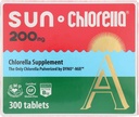 SUN KLORELLA – dodatek za klorolo, vitaminsko bogate in vegansko prijazne tablete (200 Mg - 300 ct)