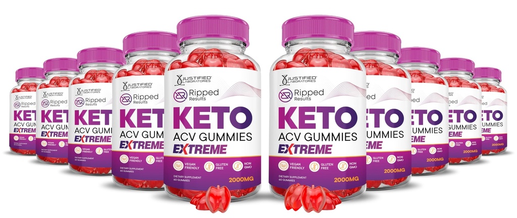 (10 Pack) Refleksni rezultati Keto ACV Gummies Extreme 2000MG Ripped Rezultati Keto Gummies Apple Cider Vinegar Oblikovan z Granatni beet Juice v prahu B12 Vegan Non GSO 600 Gummys