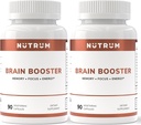 Brain Booster Supplement - Brain Power Nootropic Supplement - Možganske tablete za fokus, Spomin, Jasnost, Energija & boljša koncentracija z Alpha-GPC, L-Theanin, Rhodiola, Ginseng, Guarana (Pack z 2)