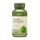 GNC Herbal Plus Ginkgo Biloba 60mg dodatek, vegetarijanec, podpira duševno ostrino, 100 Serving
