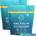 Primal žetev Elektroliti Powder Packets Primal Hydration, Easy Open Packets, Energy Drink Mix 2 paket (Lemon Berry, 60 paketov)