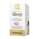 Solgar Triple Action Sleep, 60 Tri-Layer Tablets - Time-Release Melatonin & L-Theanine Plus Zeliščna mešanica - vam pomaga sprostiti, padec spanje hitro in ostati dlje spanje - Non-GMO, Gluten brezplačno - 60 Služabniki