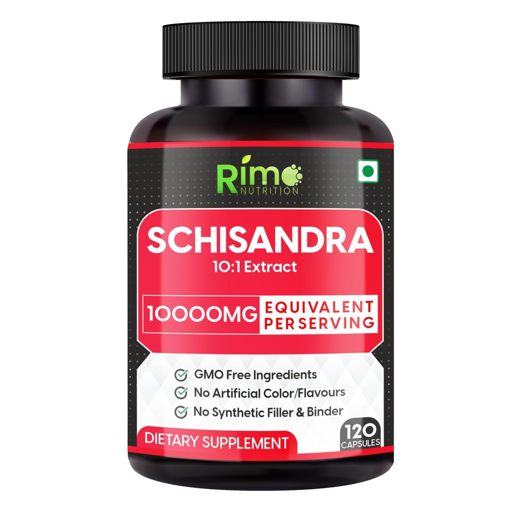 Schisandra dodatek - standardiziran za Schisandrins, Pure Schisandra Chinensis Fruit Extract, 120 kapsul