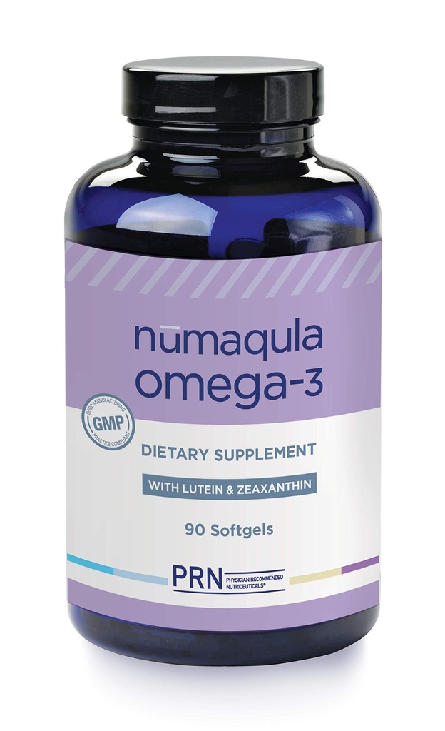 PRN nūmaqula Omega 3 dodatek - 90 Softgels, 30-dnevno oskrbo - Re-Esterfied Omega 3 Triglicerid Form with 1400mg DHA, 400mg EPA, Lutein & Zeaxantin za Macular & Retinal podporo