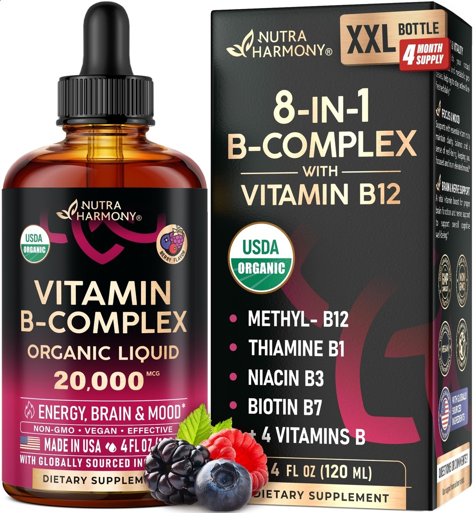USDA Organski vitamin B-kompleks B5 Pantotenska kislina 