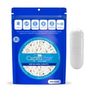 Capsuline velikost 000 - obarvane bele prazne kapsule želatina - 1000 Count - prazne tablete tablete tablete - DIY čiste kapsule goveje tablete polnjenje - prazne pokrovčki - Košir in Halal Certified - Non-GMO Certified