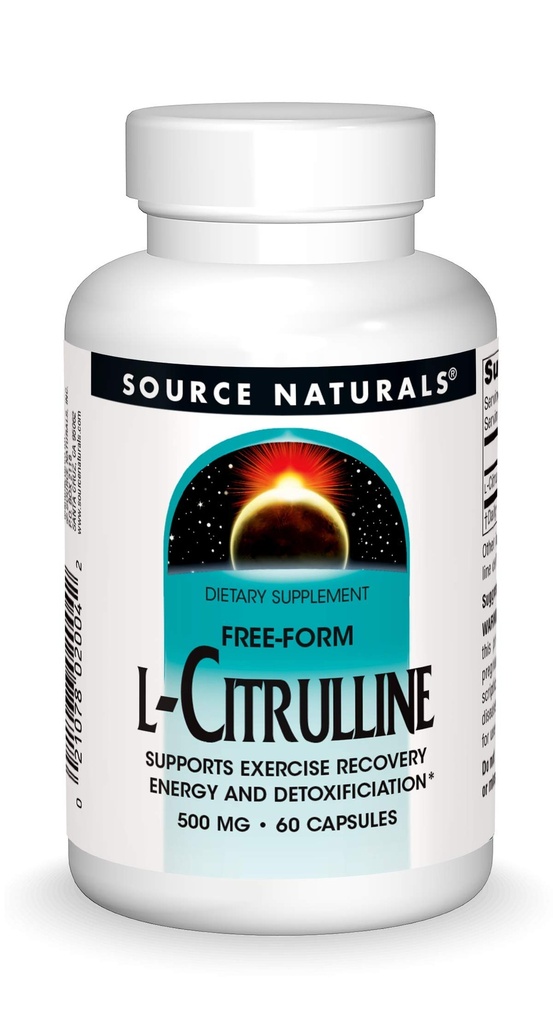 Naravni vir L-citrulin - podpira regeneracijo, energijo in razstrupljanje*, 500 mg - 60 kapsul