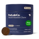PetLab Co. 22 in 1 Dog Multivitamin - Podpora pasji imunski odziv, koža, plašč, sklepi in splošno zdravje - vitamini A, E, D, B12, minerali, antioksidanti - Žvečljiva svinjska aroma - pakiranje maj Vary
