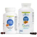 Core Med Science Liposomal Vitamin B-kompleks & Vitamin C 1000mg Soft Gels paket za zdravje srca in imunski sistem