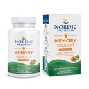 Nordic Naturals Omega Memory with Curcumin, Lemon - 60 Soft Gels - 1000 mg Omega-3 + 400 mg Optimiziran kurkumin - Spomin, Kognicija - vsebuje fosfatidilholin & Huperzin A - Non-GMO - 30 Servinges