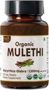Mulethi 120 tablet – USDA Organic Licorice Root – Podpira prebavno zdravje in imuniteto