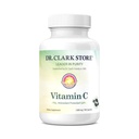 Dr Clark Vitamin C Dodatek 1000mg - Gluten prost, Immuniteta Podpora, Močen antioksidant, Podpira funkcije možganov, spodbuja tvorbo in popravilo tkiv, 100 kapsul želatine