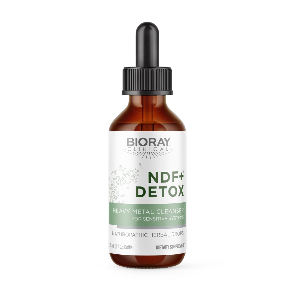 BIORAY Klinični NDF Plus - 1 fl oz - Seveda odstrani strupe iz telesa - ne-GMO, vegetarijanec, Gluten brezplačno