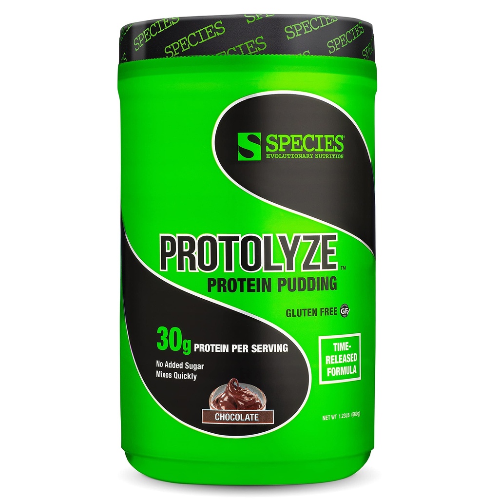 Vrsta Nutrition Protolyze Protein Pudding, 30 Grams Muscle Building Protein Powder, Low Calorie & Carb, Nič sladkorja, Čokolada