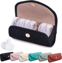BAGSFY tedenske tablete Organizator 2 krat na dan v primeru srčkan tkanine tablete, Medicine Bag, AM PM tablete Box 7 dan, Prenosna zdravila potovalna primera za tablete, vitamini, ribje olje, dodatki.