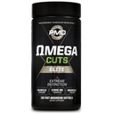 PMD Sports Omega cuts Elite -Fat Loss-Muscle Defining Formula - Omega Maščobne kisline, MCT in CLA za opredelitev in vzdrževanje mišic - Keto prijazno za ženske in moške - Stimulant Free (180 Softgels)