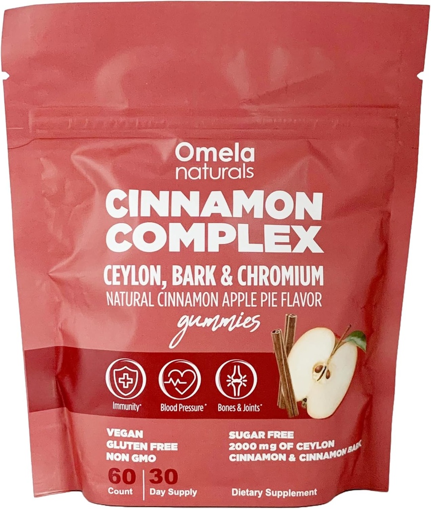 Cinnamon Complex Gummies Apple Cinnamon Flavor 