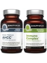 Kakovost življenja AHCC Kinoko Platinum goba ekstrakt in Imuno kompleks Featuring Vitamin C - Ultimate Imunska podpora paket