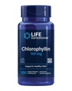 Življenjski podaljšek Klorofilin, antioksidant in DNA Health Support, Gluten-free, Non-GMO, Vegetarian, 100 Vegetarijanske kapsule